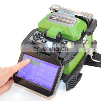 Military quality colorful touch screen operate 7 Seconds fast splicing full automatic fiber optic fusion splicer for sale