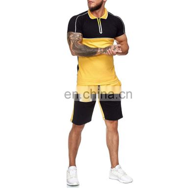 Custom Summer Casual Tracksuit Outfits T-Shirts and Shorts Set Running Jogging Sports Suit Set