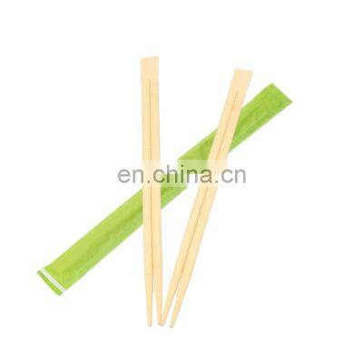 Natural Bamboo Disposable Twins Chopsticks with Full Paper Package for sale
