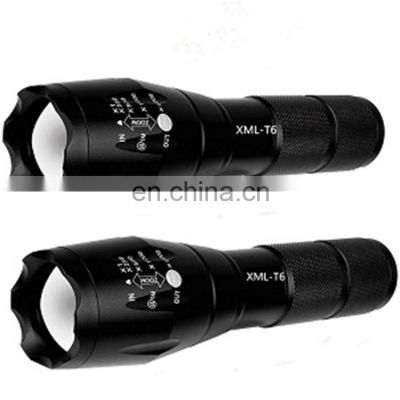 Handheld Torch Light Flashlights Zoom with Power Bank Flashlights Torches Tactical LED