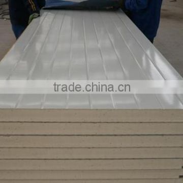 color steel skin 100mm polyurethane insulated sandwich panel price