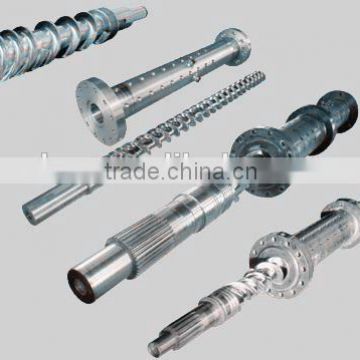 cold feed screw and barrel for rubber extruder