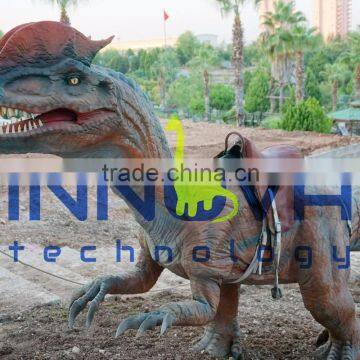 Jurassic park life-size robotic dinosaur ride