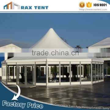 specialized in titanium pole tents with 1 year guarantee