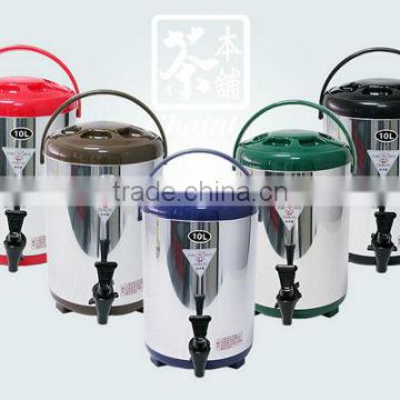 Insulated Tea Bucket / Tea Barrel (Stainless Steel)