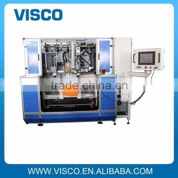 6 axes brush drilling and filling machine , broom brush machine