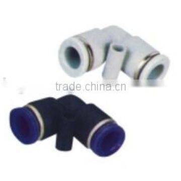 Tube fitting elbow connector