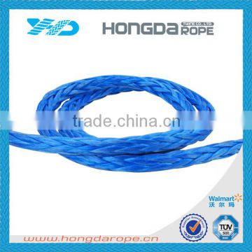 Nice application 12 strand hollow braided rope PE rope