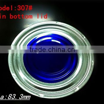 307#(83.3mm) Good sale Tinplate bottom ends factory