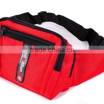red 1680d polyester waist bag