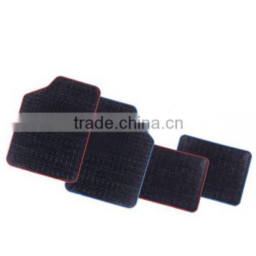 All Weather Heavy Duty Black color Non slip rubber car mat for car