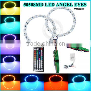 OEM Sizes available 60mm 90mm 24SMD 5050SMD LED Angel Eyes, Angel Eye Kits, LED Halo Rings
