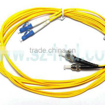 LC/UPC-ST/UPC SM DX 3.0mm 3M Fiber Optic Patch Cord