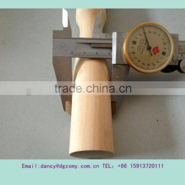 natural wooden handle