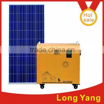 portable solar power generator 1500W Pure sine wave DC and AC system