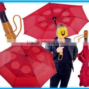 56'' Arc Canopy Auto Open Manual Close Big Folding Umbrella,Travel Umbrella