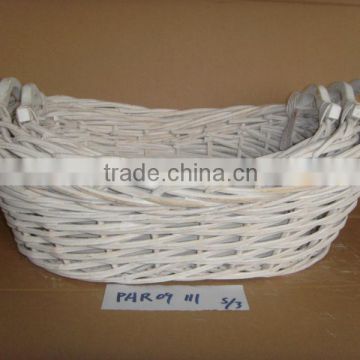 handmade weave willow baskets