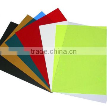 Colored Plastic film in PET for printing and packaging