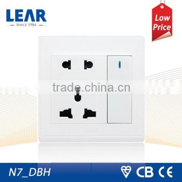 On sales N7 series high quality electric wall switch socket