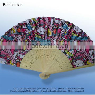 Color paper fan
