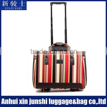 Factory Wholesale Cheap Travel Bag Trolley Luggage 4 Wheels Travel LaptopTrolley Bag