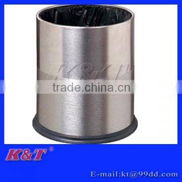 newly Professional design stainless steel trash bin without lid