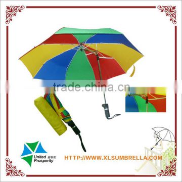 special design color metal frame folding umbrella