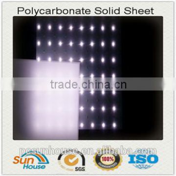 85% transmission opal light diffusion polycarbonate sheet