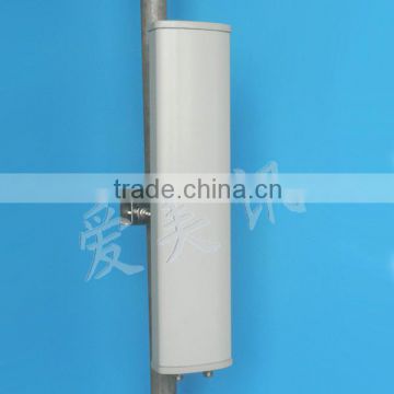 Antenna Manufacturer 2.4/ 5.8 GHz Dual Feed Dual Band 65 Degree WiFi Sector Panel high gain mimo antenna