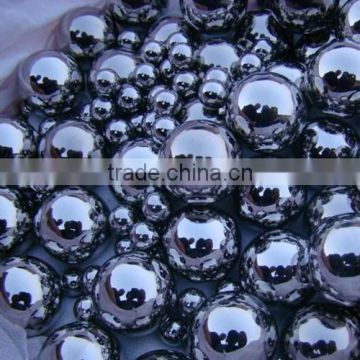 China Manufacturer 3/8" Soft polish steel ball (AISI 1018 soft steel)