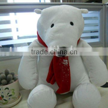 promotion gift white teddy bear
