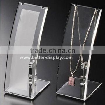 custom clear curved plexiglass for jewelry