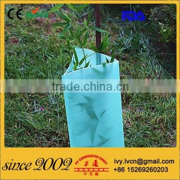 Factory Price Reusable Durable Polypropylene Corrugated Plastic Tree Guard