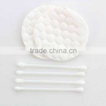 Hot sell within cotton swab cotton pad and nail file hotel vanity kit