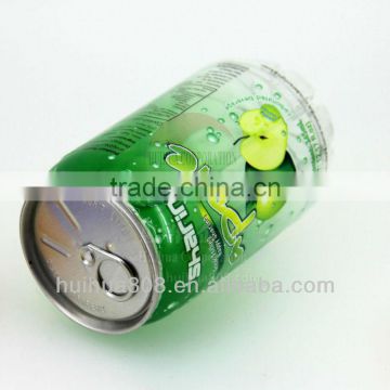Clear plasitc soft drinks pet can factory