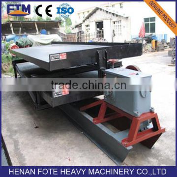 Mineral processing lead ore shaking table separator