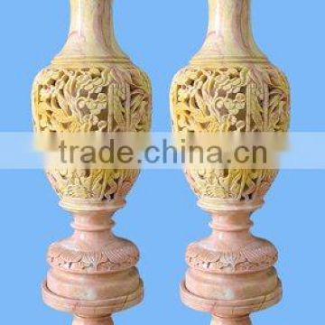 Stone Carving Flower Pots