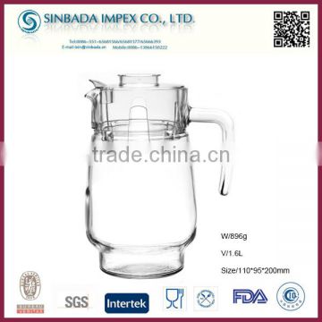 SGS LZ060101 2016 Hot sale daily popular water/glass Tea Pot