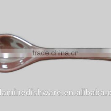 melamine brown spoon