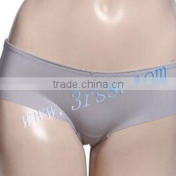 Gray low-rise non-trace mature women underwear