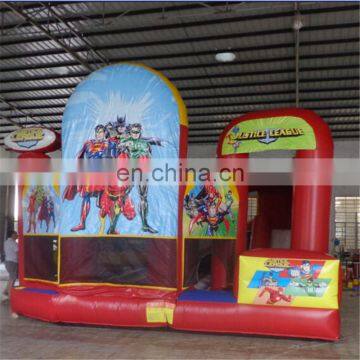 ACE inflatables wholesale inflatable super hero combo, have passed SGS/EN14960