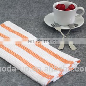 striped kitchen towel new products China manufacturer glass clothing high quality
