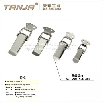 TANJA A01 mild steel toggle latch / overcentre fastener / plain draw latch
