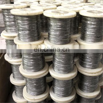 SUS304 SUS316 Stainless Steel Wire Rope for Singapore