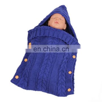 Newborn Knitted Blanket Soft Swaddle Blanket For Baby