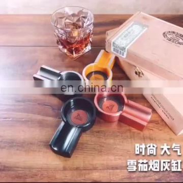 CL-026 Zinc alloy private small ashtray portable cigar ashtray
