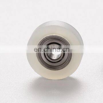 PU Urethane Polyurethane rubber coated bearing wheels PU69312-4 polyurethane load bearing wheels