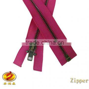 High Quality Y Teeth No.5 Fashion Long Metal Zipper