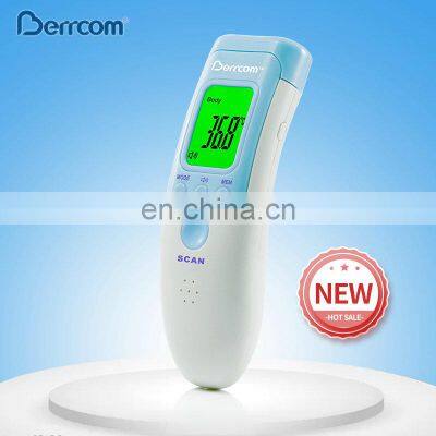ROHS CE approved fast readout forehead infrared non contact thermometer