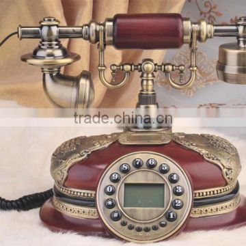 Analog corded old fashion telephone